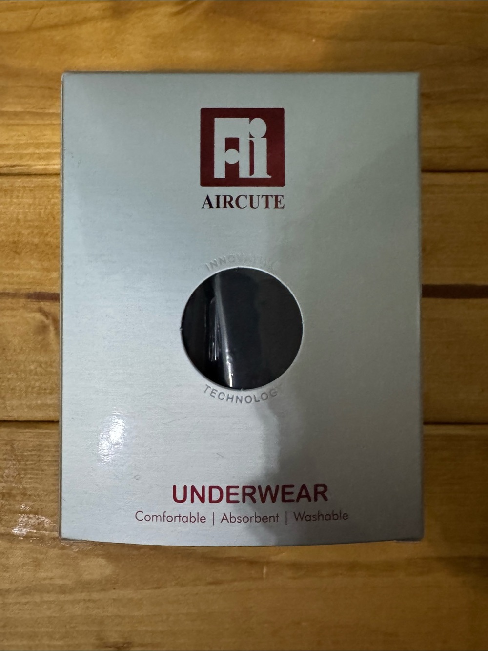 Aircute Absorbent Incontinence Underwear 6XL - Black